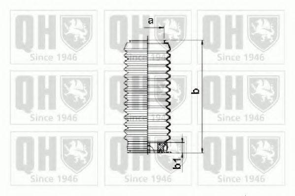QUINTON HAZELL QG1435 Комплект пильника, рульове керування