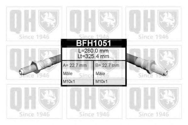 QUINTON HAZELL BFH1051 Гальмівний шланг