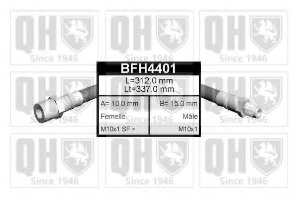 QUINTON HAZELL BFH4401 Гальмівний шланг