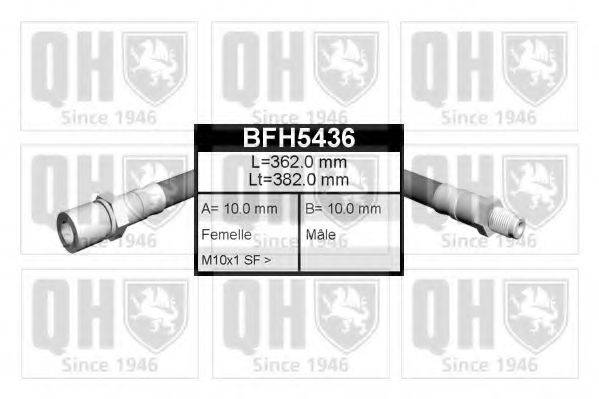 QUINTON HAZELL BFH5436 Гальмівний шланг