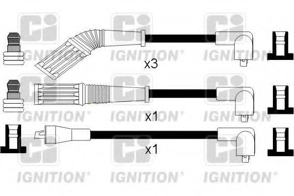 QUINTON HAZELL XC842 Комплект дротів запалювання
