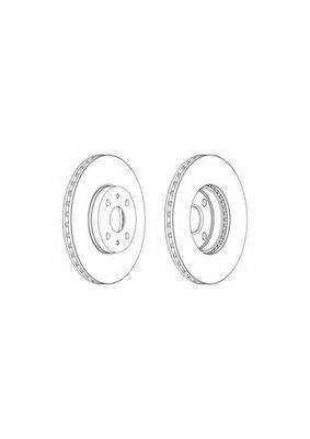 FERODO DDF1780C гальмівний диск