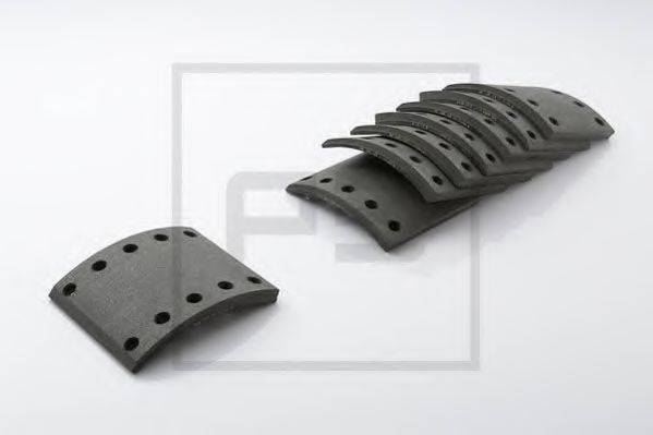 PE AUTOMOTIVE 08613600A Комплект гальмівних черевиків, барабанні гальма
