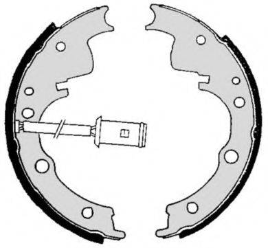 BREMBO SA6505 Комплект гальмівних колодок