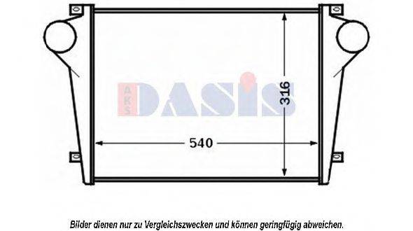 AKS DASIS 407009N Інтеркулер