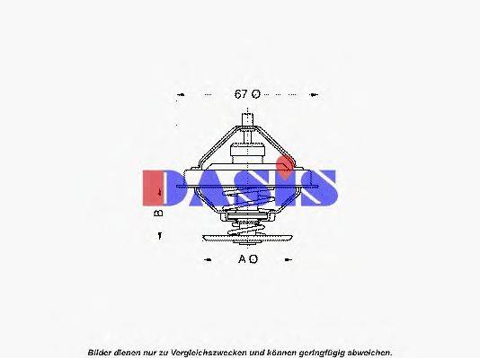 AKS DASIS 751896N Термостат, охолоджуюча рідина
