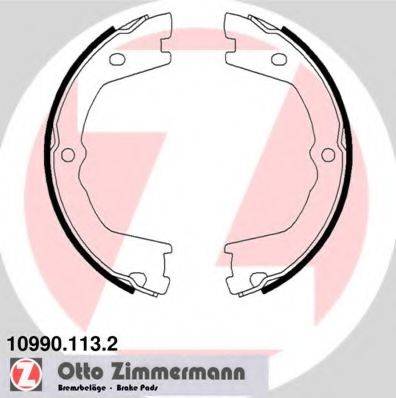 ZIMMERMANN 109901132 Комплект гальмівних колодок, стоянкова гальмівна система