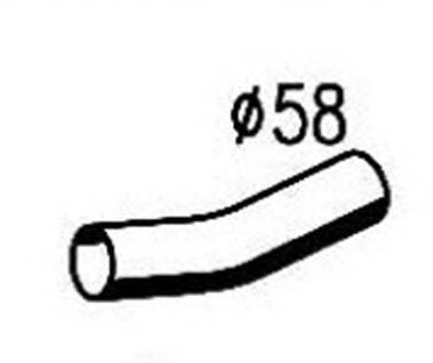 MAGNETI MARELLI 391338015108 Труба вихлопного газу