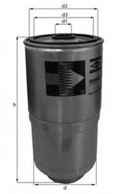 MAGNETI MARELLI 154066934510 Паливний фільтр