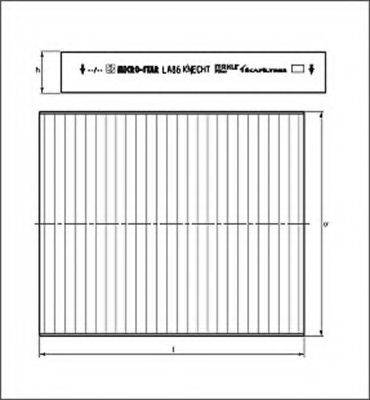 MAGNETI MARELLI 154703706200 Фільтр, повітря у внутрішньому просторі