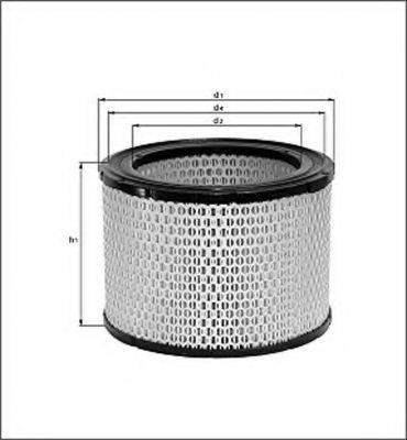 MAGNETI MARELLI 154096033170 Повітряний фільтр