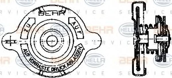 BEHR HELLA SERVICE 8MY 376 742-151
