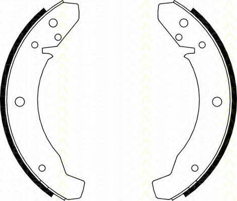 TRISCAN 810029105 Комплект гальмівних колодок