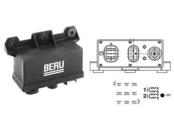 RENAULT 77 00 870 715 Блок керування, час розжарювання