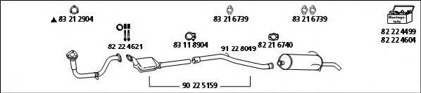 HJS PE50 Система випуску ОГ