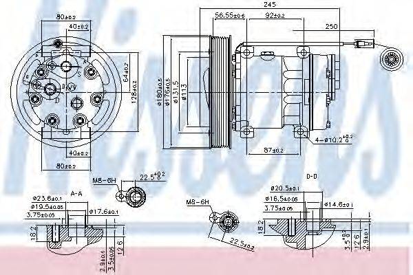 RENAULT TRUCKS 7482704531 Компресор, кондиціонер