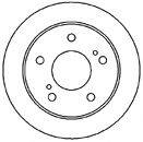 MAPCO 45508 гальмівний диск