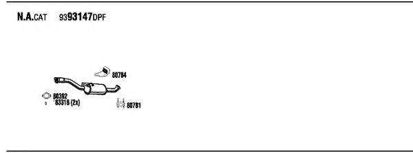 FONOS NIK20102A Система випуску ОГ