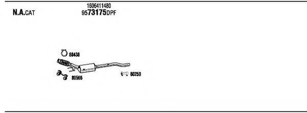 FONOS PEK00717B Система випуску ОГ