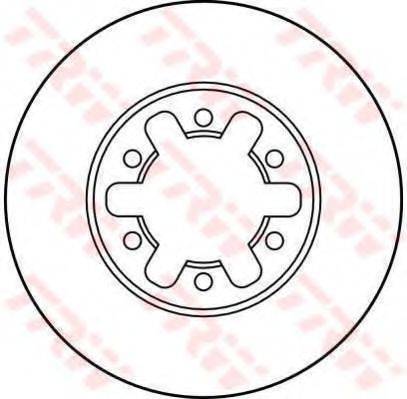 TRW DF1968 гальмівний диск