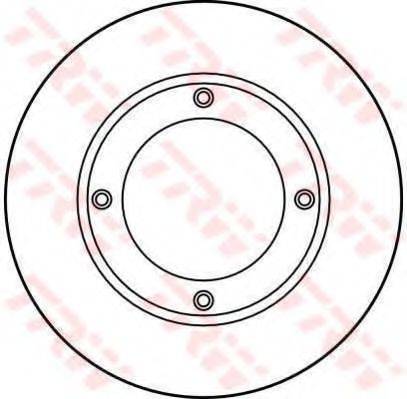TRW DF1971 гальмівний диск