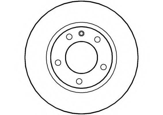 NATIONAL NBD066 гальмівний диск