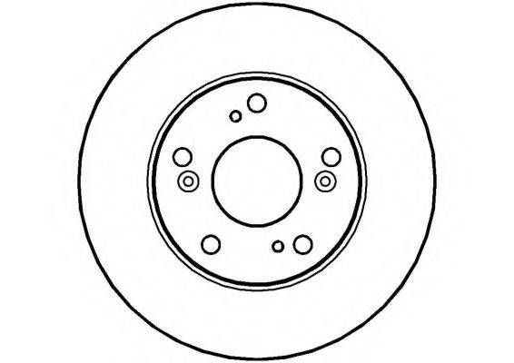NATIONAL NBD1426 гальмівний диск