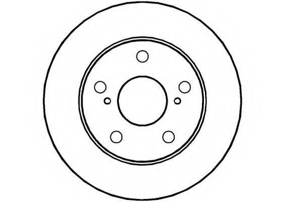 NATIONAL NBD560 гальмівний диск