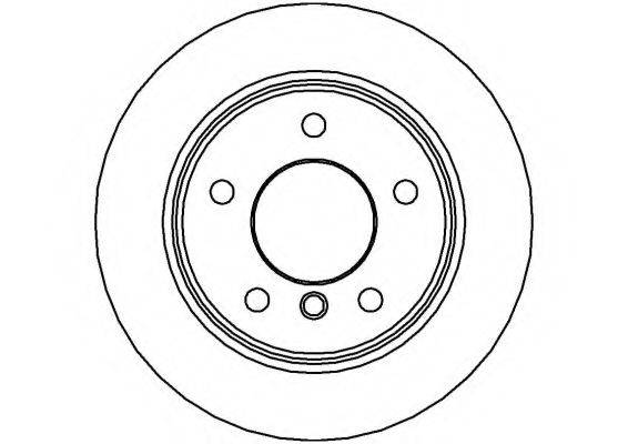 NATIONAL NBD792 гальмівний диск
