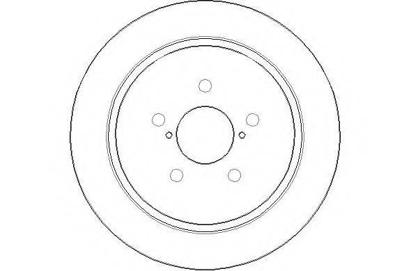 NATIONAL NBD1606 гальмівний диск