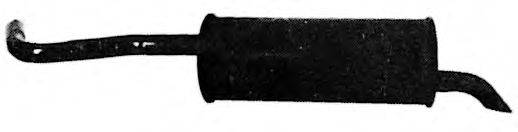 IMASAF 215907 Глушник вихлопних газів кінцевий