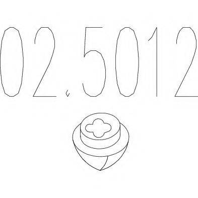 MTS 025012 Буфер, глушник