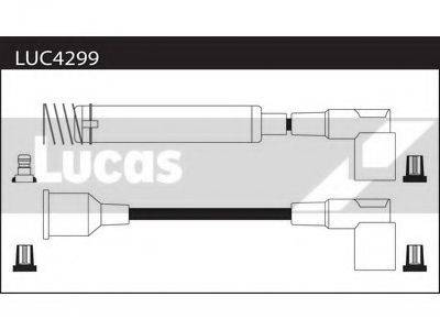 LUCAS ELECTRICAL LUC4299 Комплект дротів запалювання