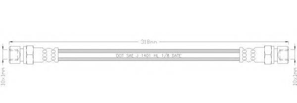 REMKAFLEX 1279 Гальмівний шланг