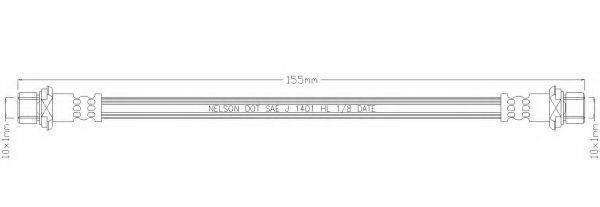 REMKAFLEX 5877 Гальмівний шланг