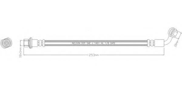 REMKAFLEX 7299 Гальмівний шланг