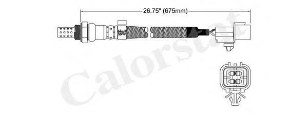 WALKER 250-24235 Лямбда-зонд
