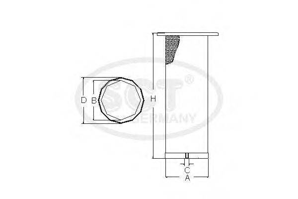 FLEETGUARD AF4654 Фільтр додаткового повітря
