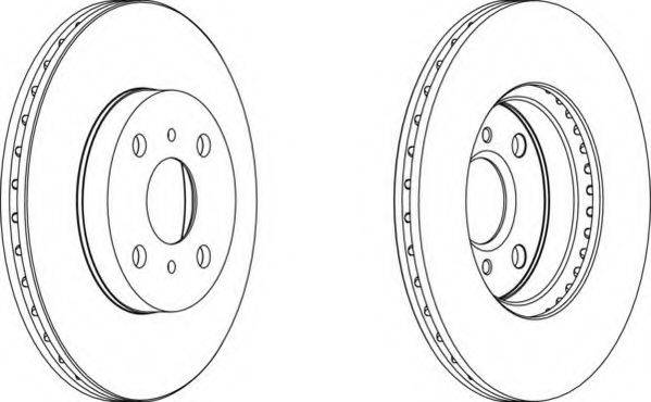 NECTO WN1168 гальмівний диск