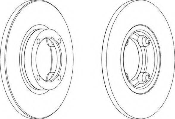NECTO WN1088 гальмівний диск