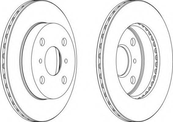 NECTO WN726 гальмівний диск