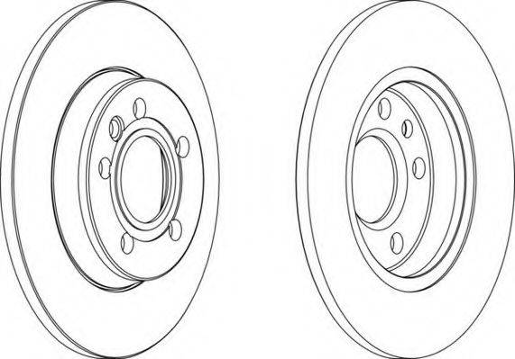 NECTO WN932 гальмівний диск