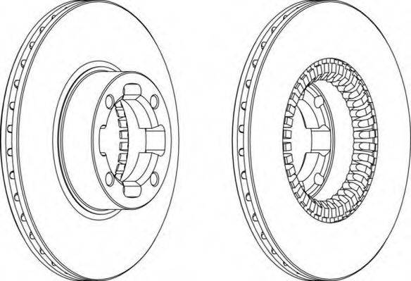 NECTO WN982 гальмівний диск