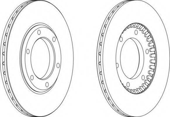 NECTO WN488 гальмівний диск