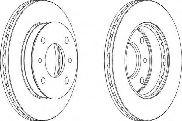 NECTO WN515 гальмівний диск