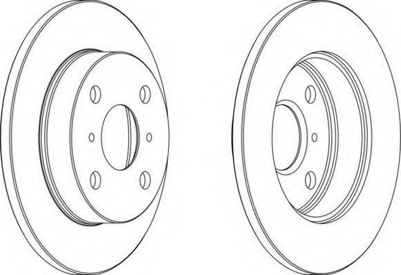NECTO WN631 гальмівний диск