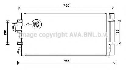 AVA QUALITY COOLING HY5431D Конденсатор, кондиціонер