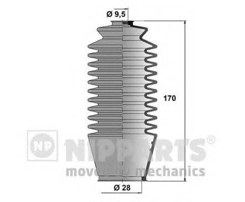 NIPPARTS N2852005 Комплект пильника, рульове керування
