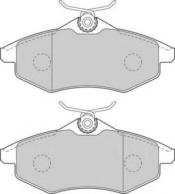 DURON DBP341542 Комплект гальмівних колодок, дискове гальмо