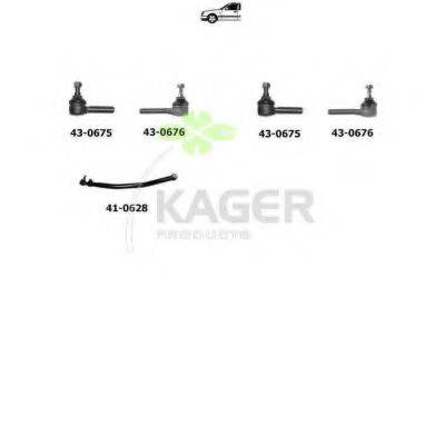KAGER 801313 Підвіска колеса